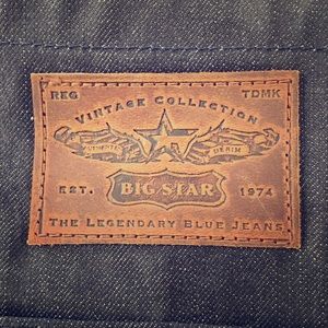 Big Star Denim Tote Bag